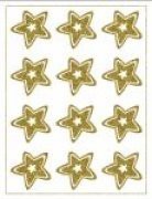 Třpytivé nažehlovací aplikace - hvězdičky